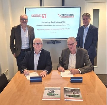 Terberg and Paterson Simons Renew Distribution......