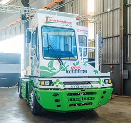 Terberg in Malaysia introduces  the YT200EV  fully electric terminal tractor